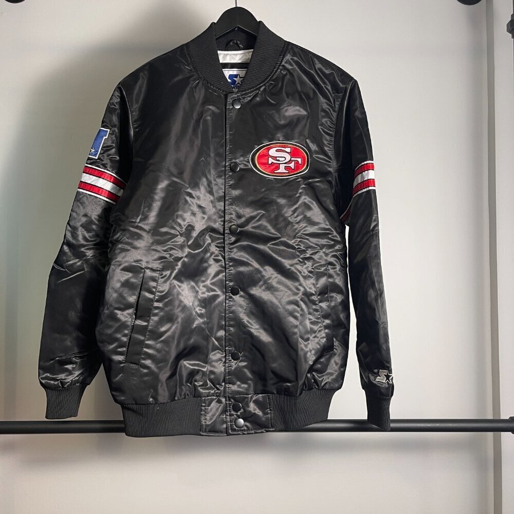 Starter San Francisco 49ers satin jacket size M